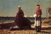 Winslow Homer Wang parent return oil painting on canvas